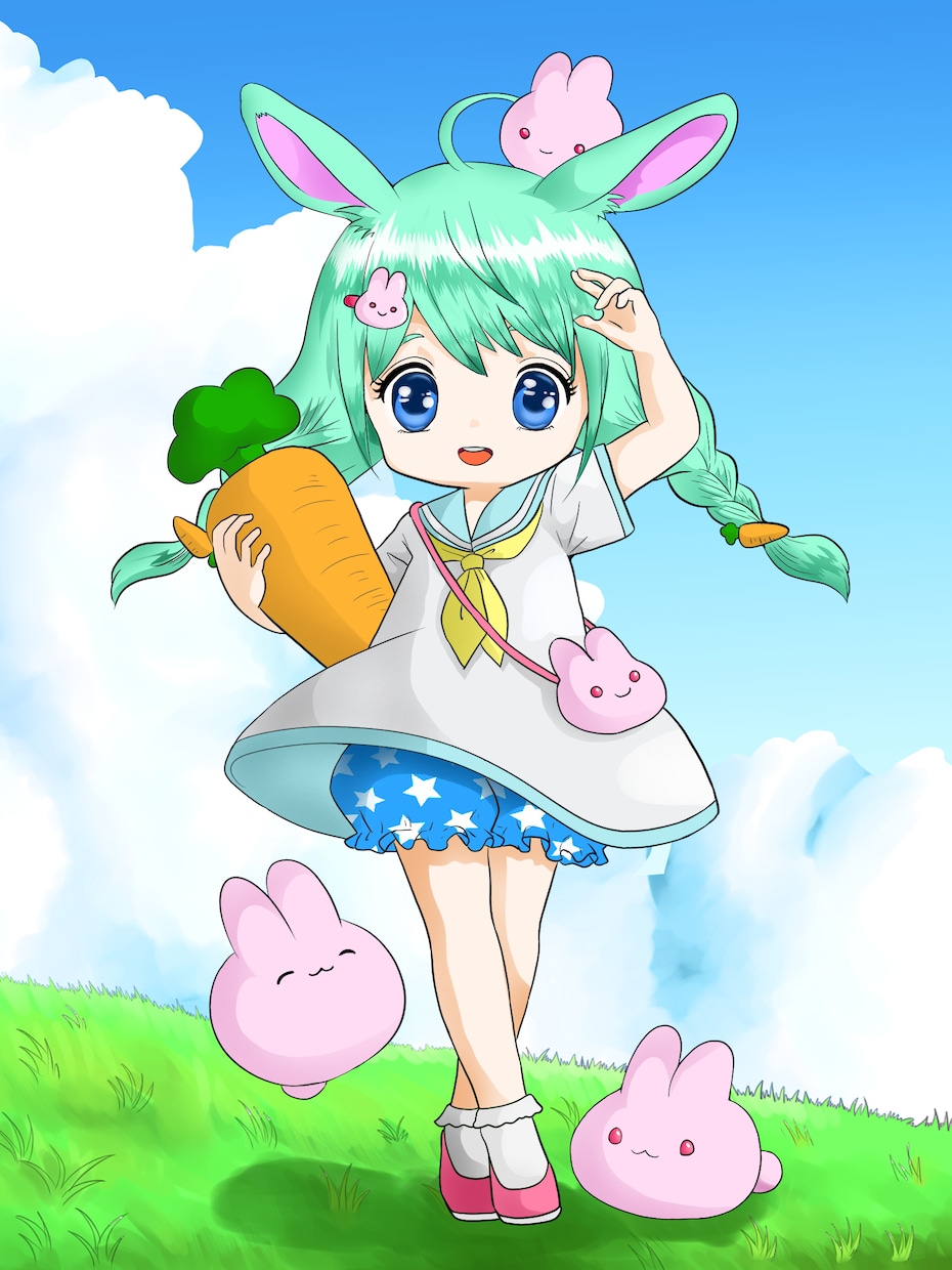 アニメ画やキャラクターデザインをいたします ゲームキャラからアニメキャラまでどんな絵でもお任せください！ イメージ2