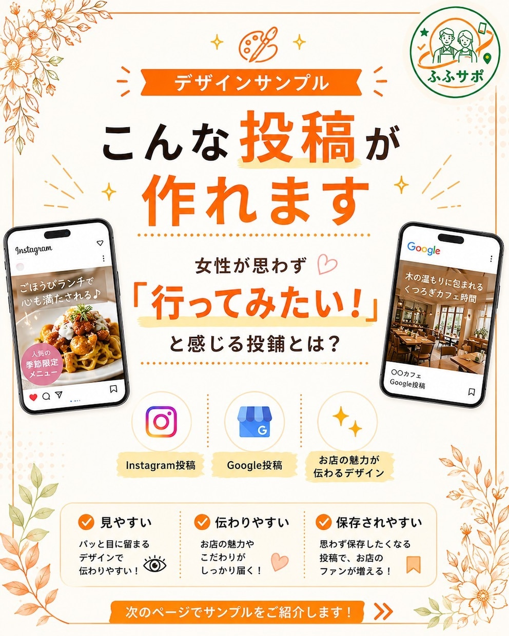 店舗SNS投稿サポートします 忙しい店舗様のSNS発信をサポート! イメージ2