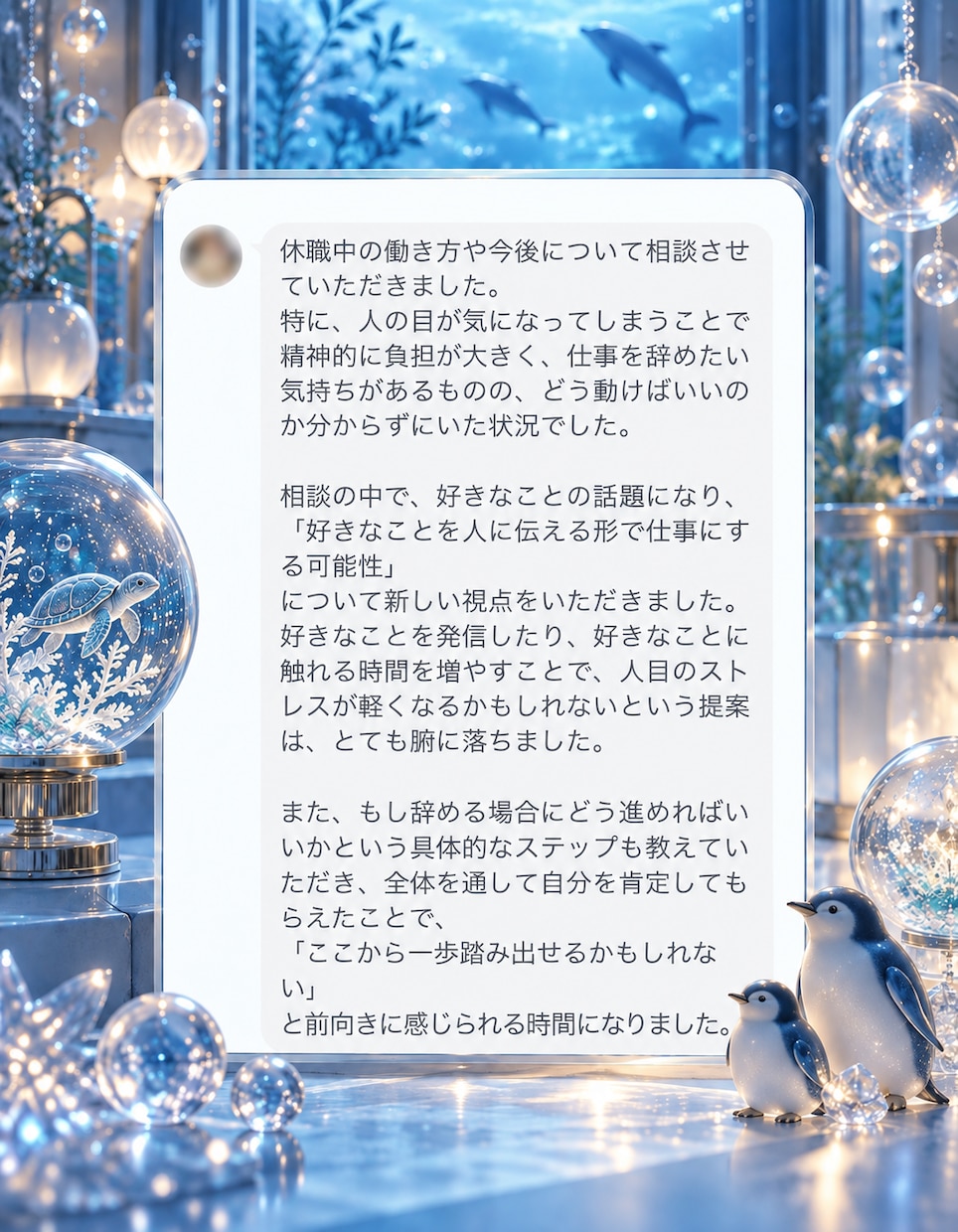 霊感･直感リーディングで心をほどきます 気持ちに寄り添い、前に進むための気づきを イメージ7