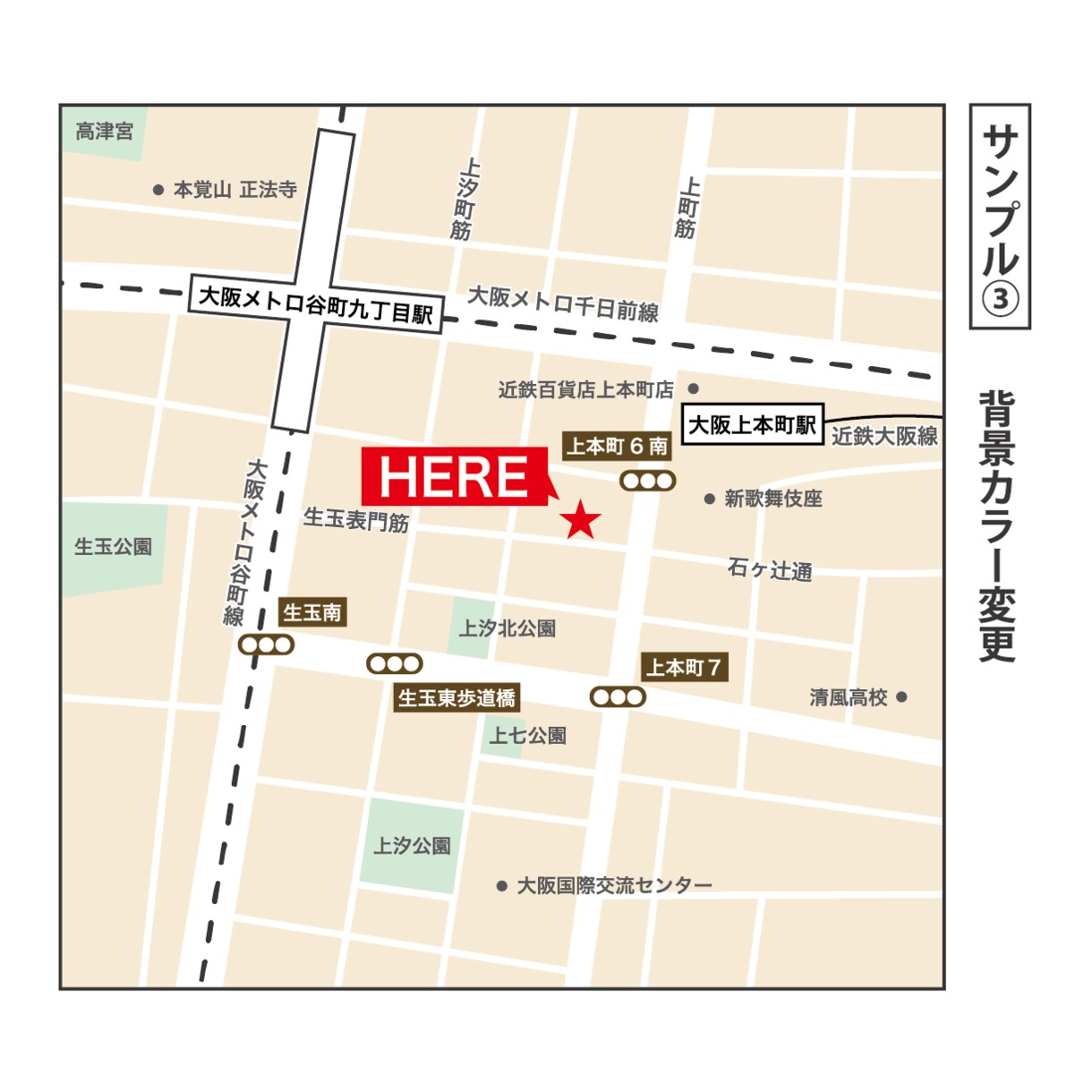 分かりやすいシンプルな地図作ります JPG・PNG・PDF・AIでの複数形式の納品可能! イメージ4