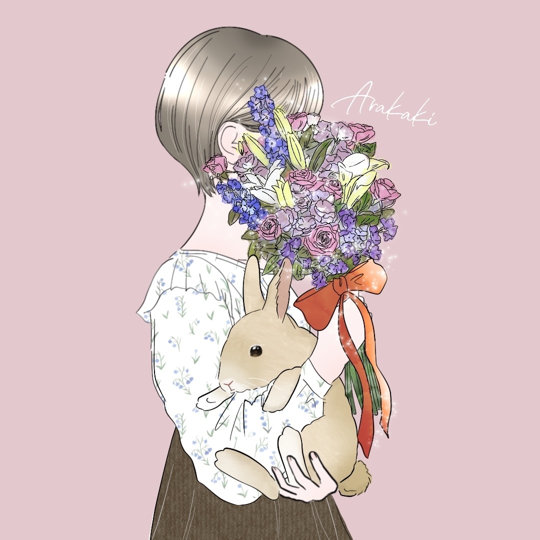 目に留まる花束のお洒落なロゴ/アイコン作成致します 【プラチナ認定】SNSで使えるサンクスページのプレゼント付き イメージ9