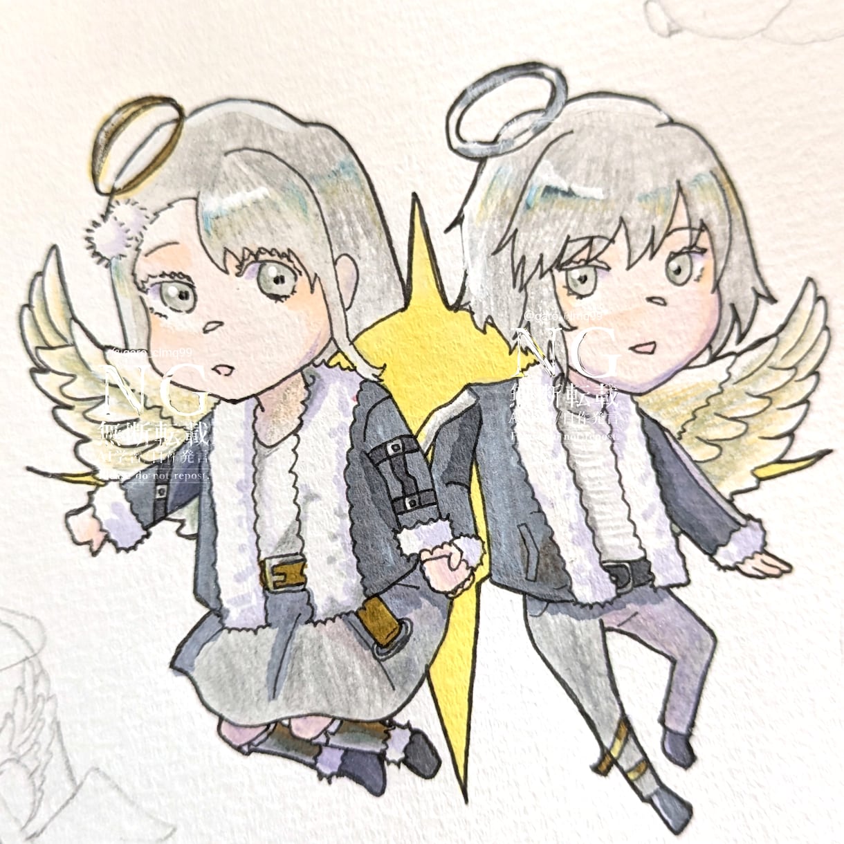 一枚絵、アイコン、オリキャライラストを制作します 貴方のオリキャラを描きたいです！ イメージ10