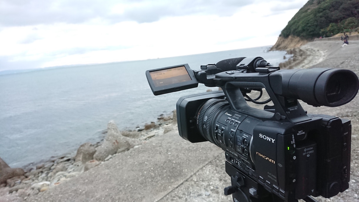 プロのカメラで撮影した映像を提供します テレビ業界で使われているカメラと編集ソフトで映像制作します イメージ1