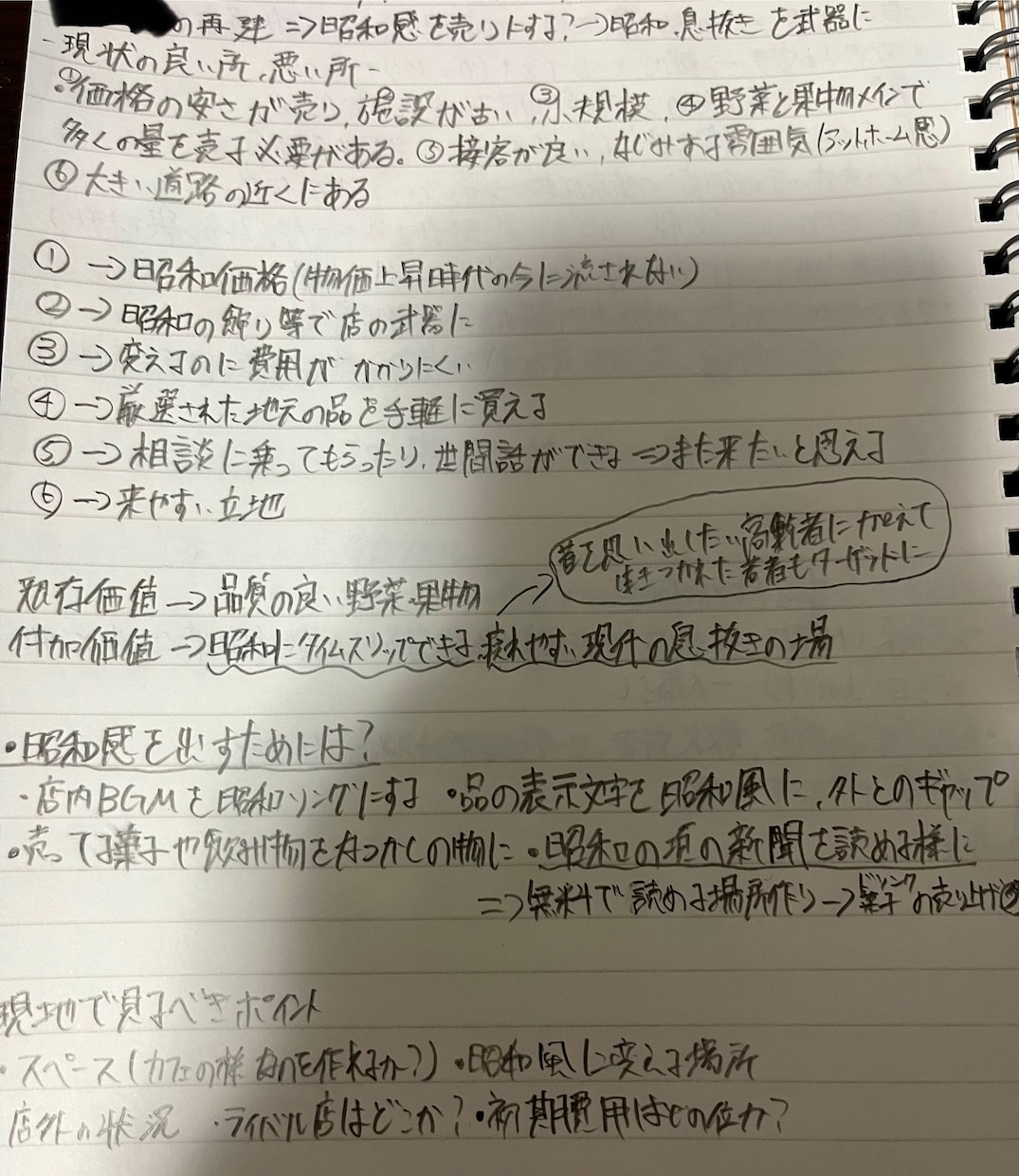 店舗再建・付加価値創出のアドバイスをします 現役大学生がお店の新たな付加価値を見つけ出します！ イメージ2