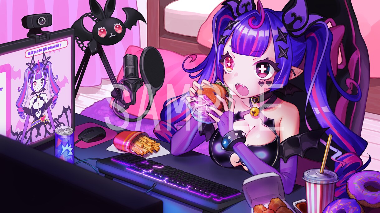 1枚絵のイラスト描きます 幅広いご用途に対応できます！動画用イラストも大歓迎です◎ イメージ6