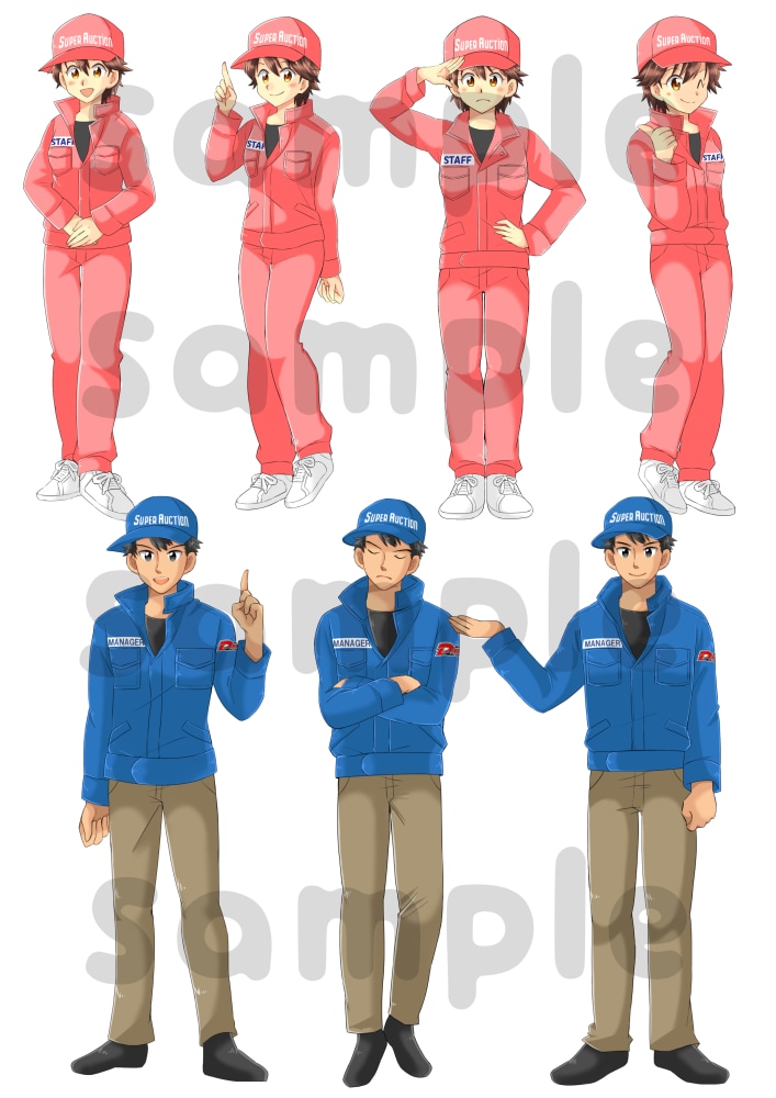 バナーイラスト・全身イラスト作成致します サービスを目立たせるのにバナーイラストは効果抜群です！ イメージ5