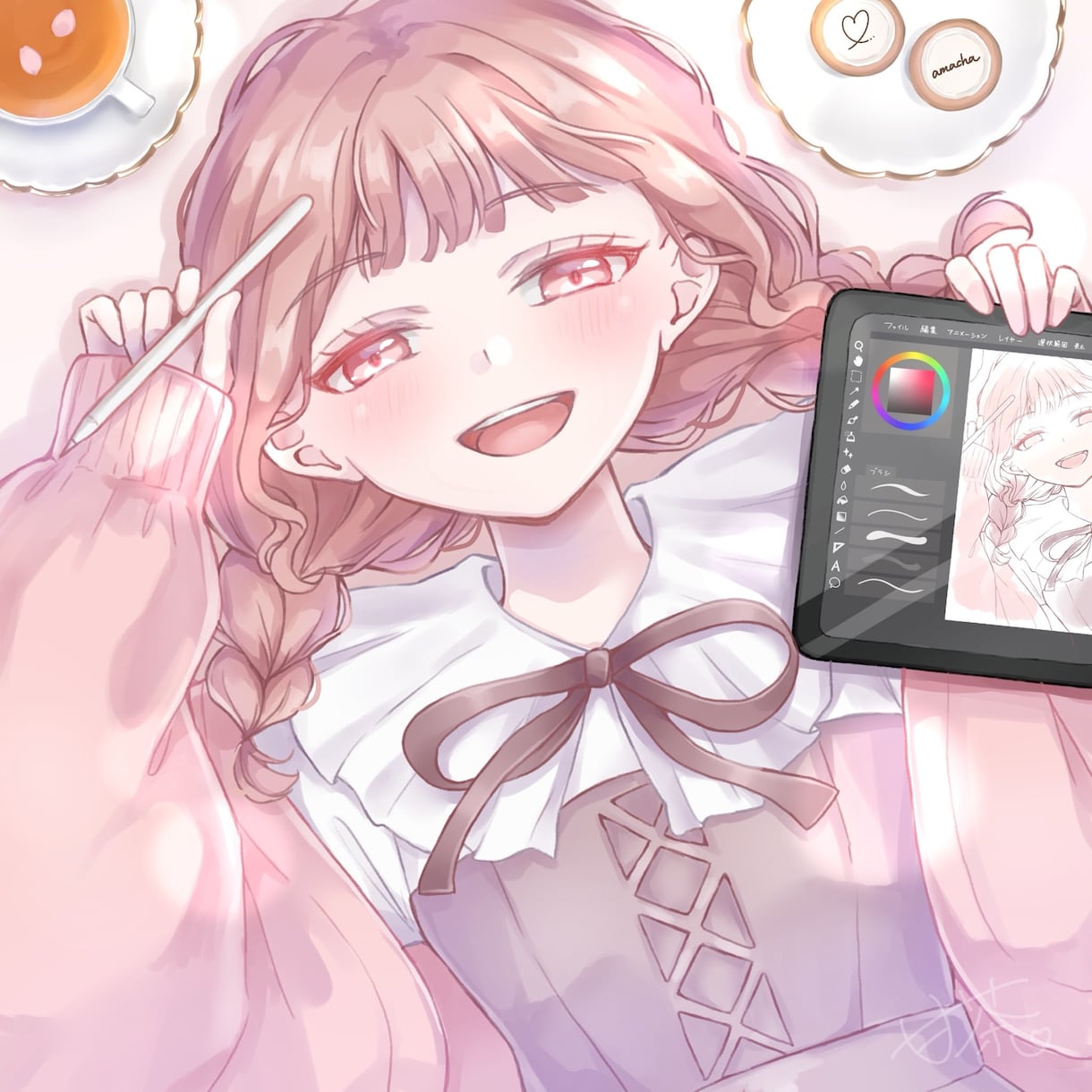 SNSアイコン・イラスト描きます 修正上限無し◎細かいオーダーにも対応可能です！ イメージ1