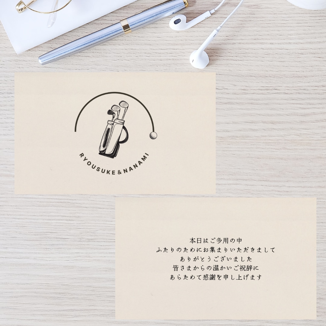 結婚式やイベントにも使える丸ロゴ作成します あなたをイメージしたワンポイントシンプルロゴ イメージ2