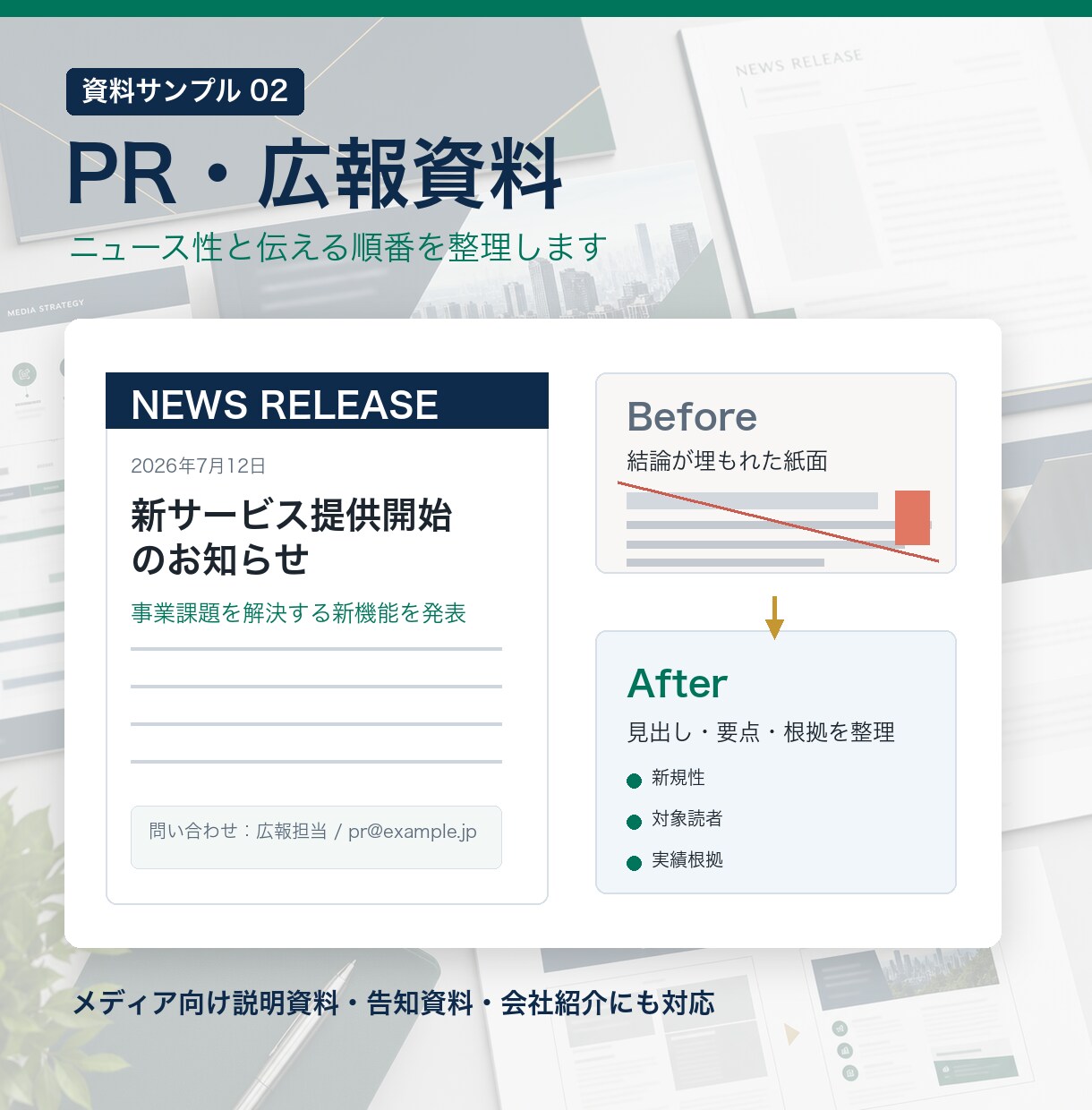 ココナラ最安値｜IR・PR資料作成します IR・PR向け資料を見やすく整えます イメージ3