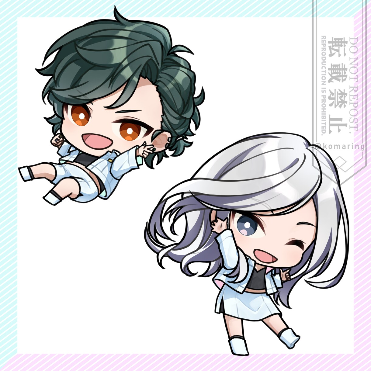 デフォルメキャラクター制作いたします キャラの体格は選べる２タイプ！ イメージ7