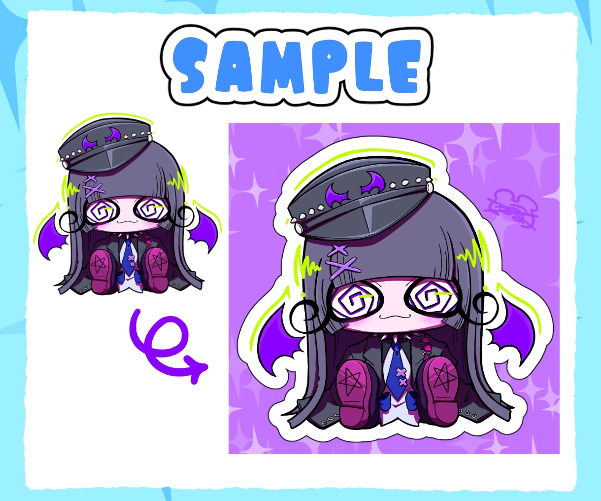 カートゥーン風！SDキャラ・ミニキャラ描きます 色鮮やか・ポップなSDキャラをかわいく仕上げます!! イメージ5