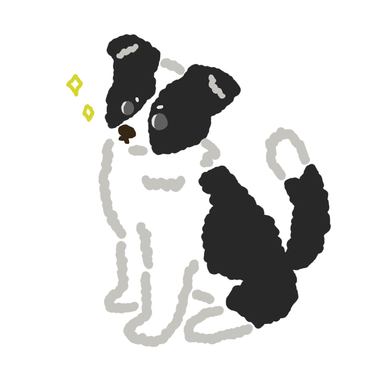 ちょっと自慢げ✨な顔のペットのイラスト描きます アイコンや挿絵にピッタリ！思わず愛着が湧く愛らしいイラスト イメージ3