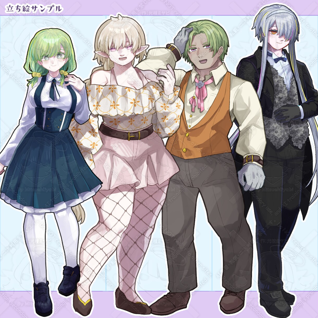 目を引くイラストお描きします 特徴的でバラエティ豊かなイラスト イメージ7