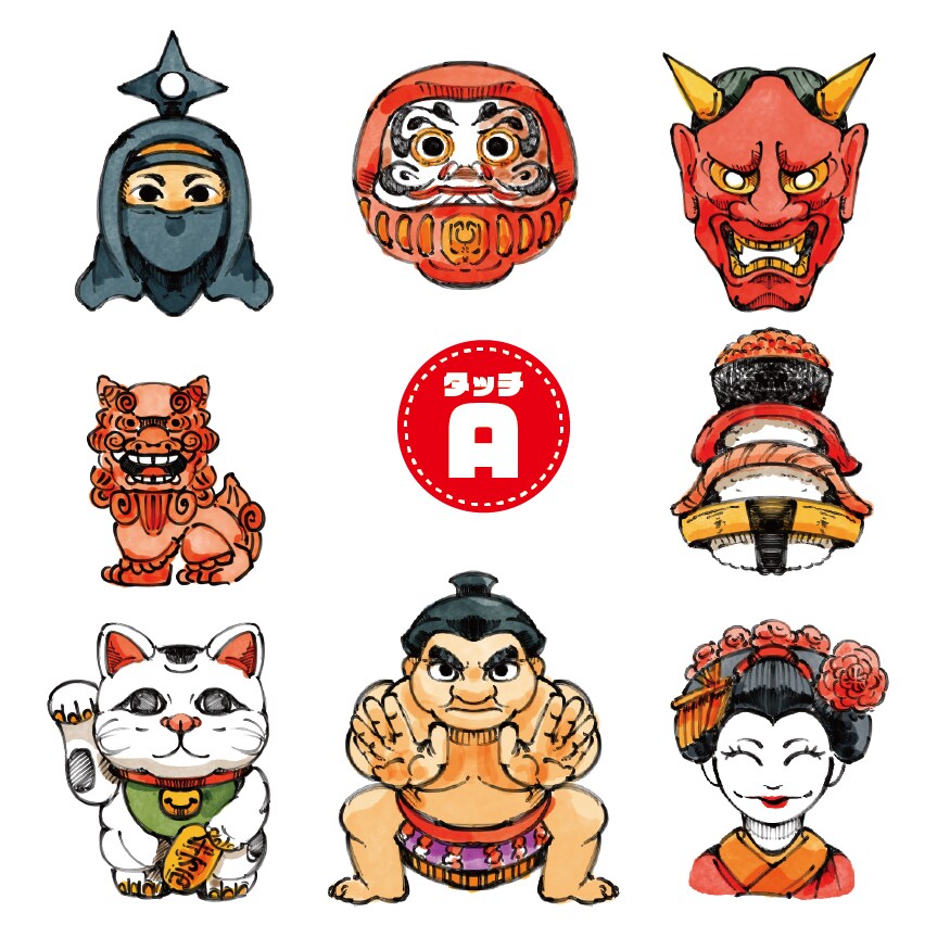 商用利用OK！タイプ別にイラストを作成します 広告・書籍・その他に使用するイラストが必要な方へ イメージ2