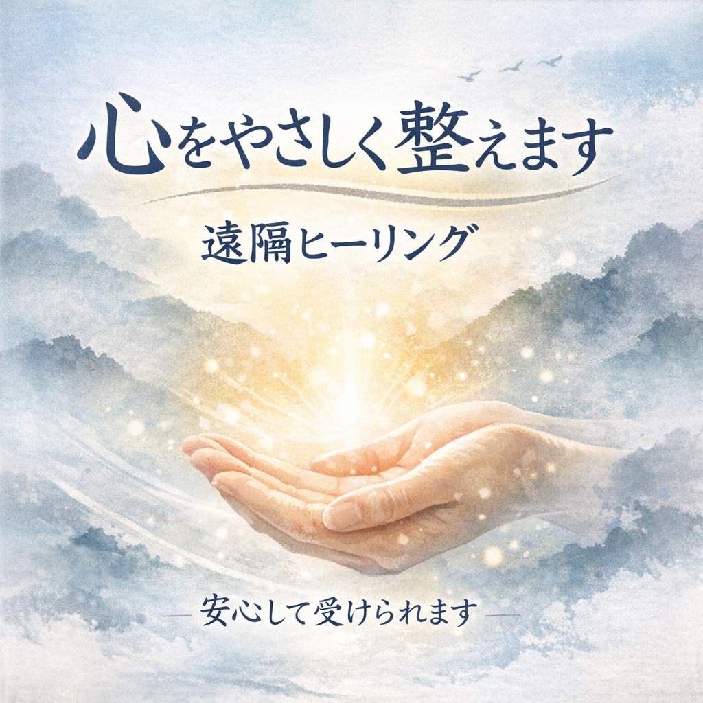 心と身体をやさしく整える遠隔ヒーリングを行います 心と身体をやさしく整え、不安・疲れを深く癒します イメージ2