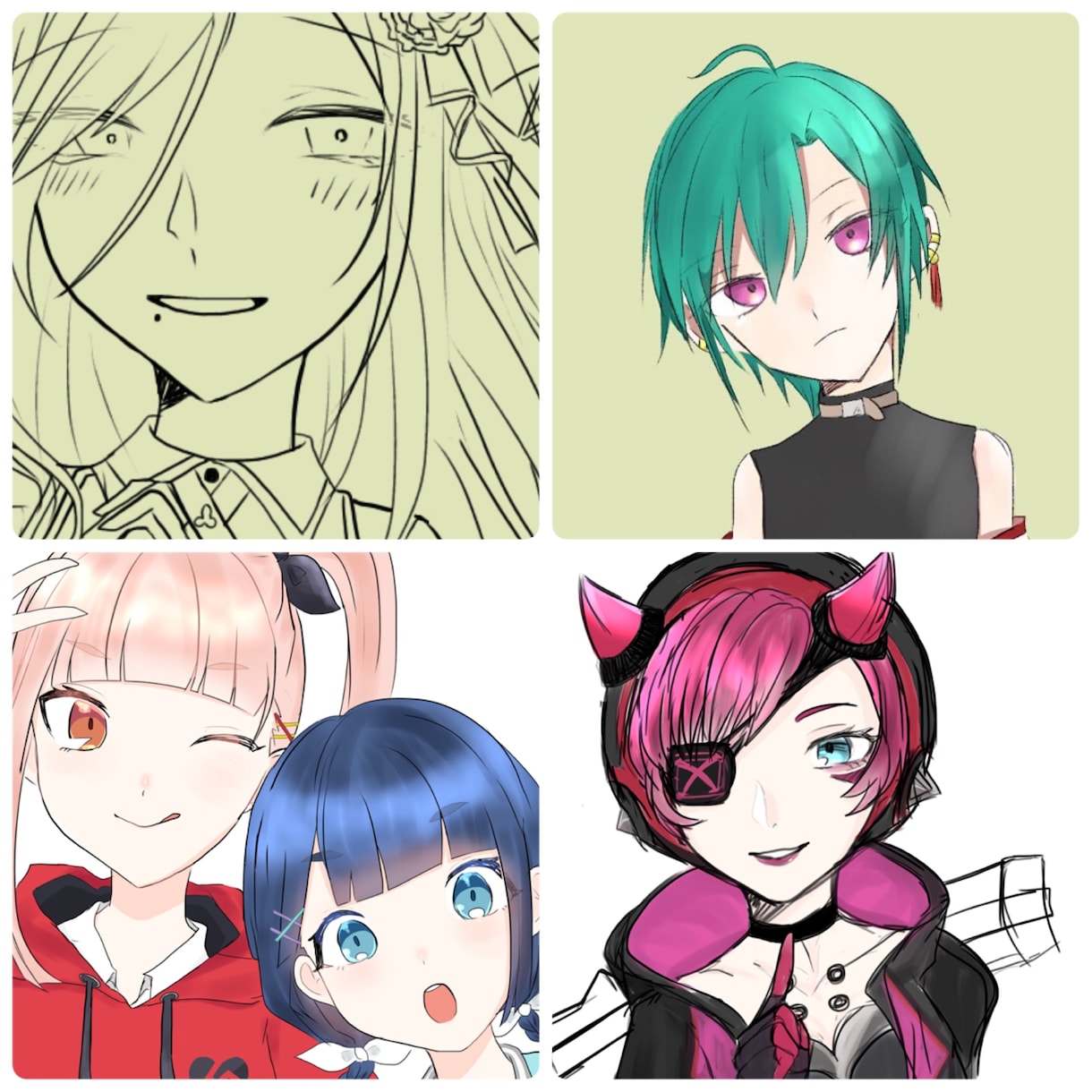 SNS用アイコン作成します ご希望に添えられるよう描かせていただきます♪ イメージ2