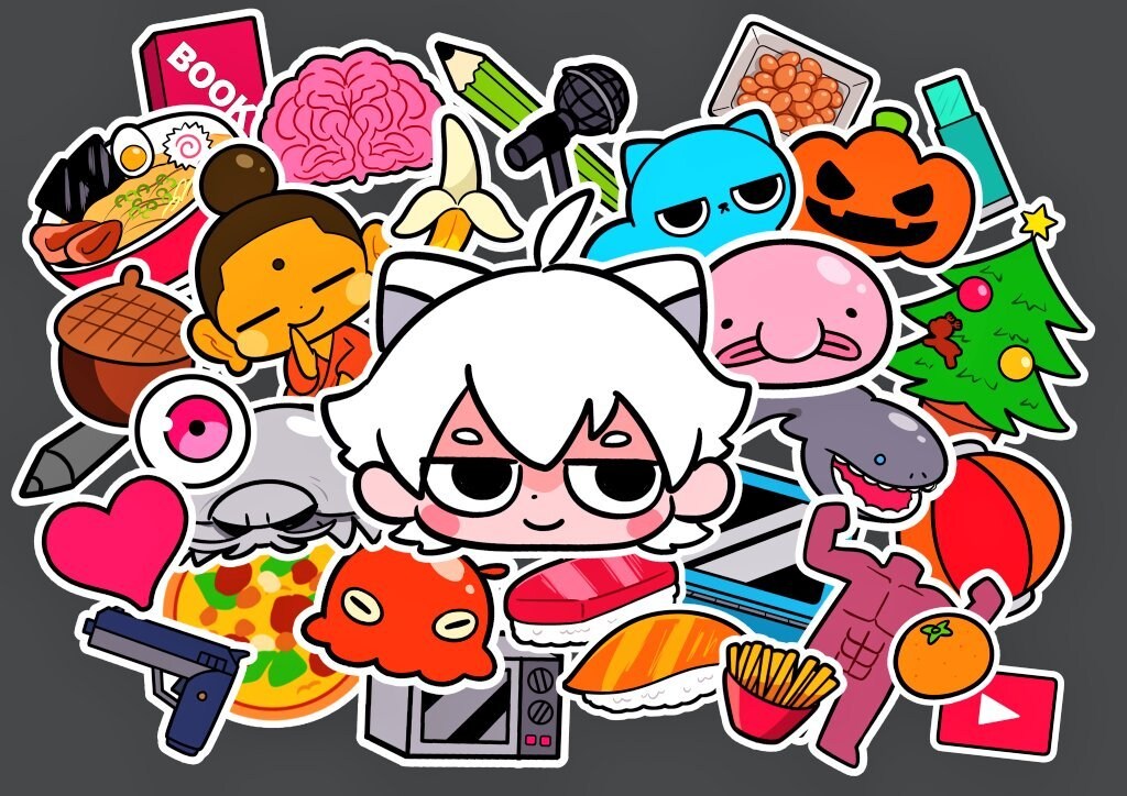 デフォルメキャラお描きします 可愛くてユニークな絵柄が好きな方向け イメージ1