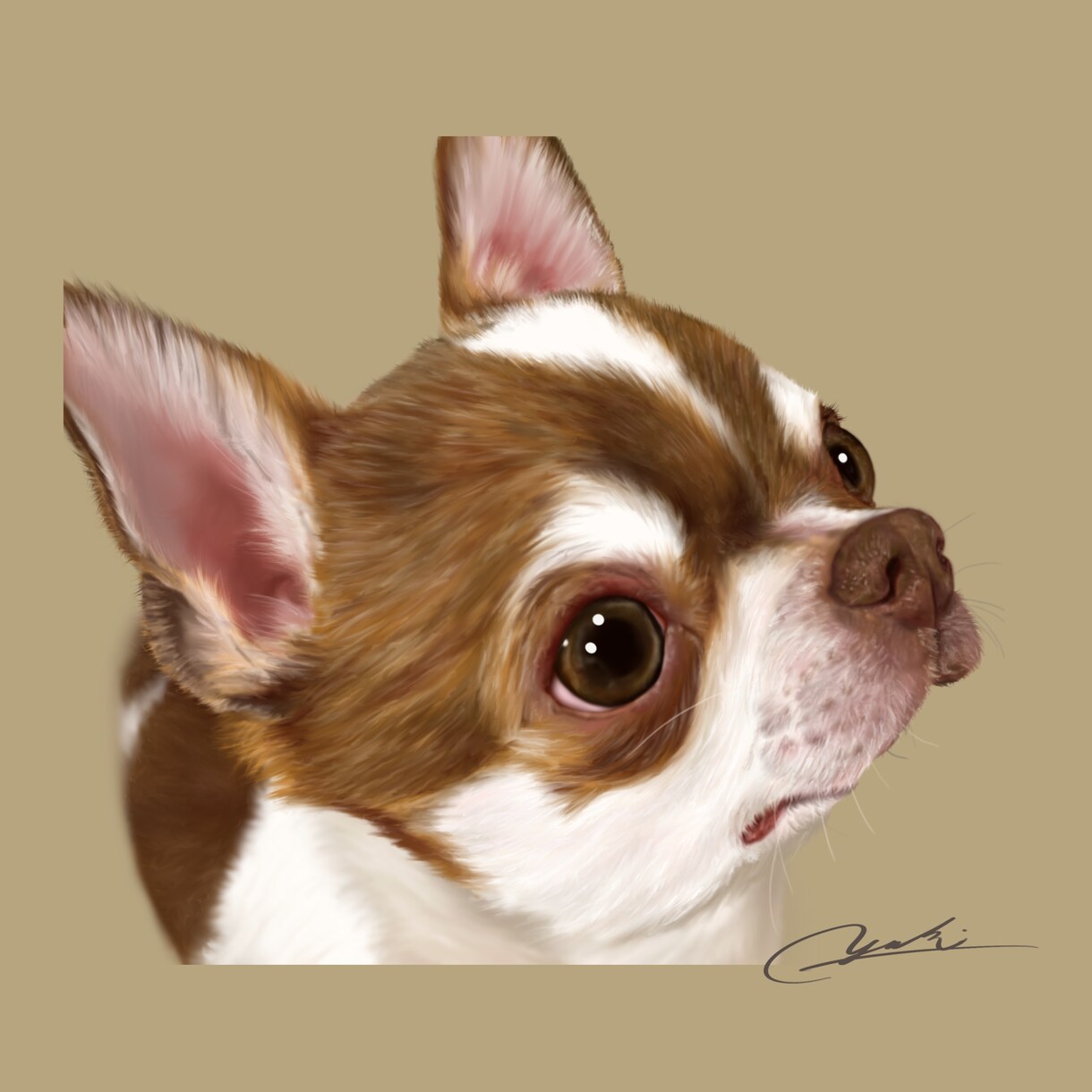想いを乗せたイラストを描きます 飼い主さまの愛情をヒアリングし、イラストに生かします。 イメージ9