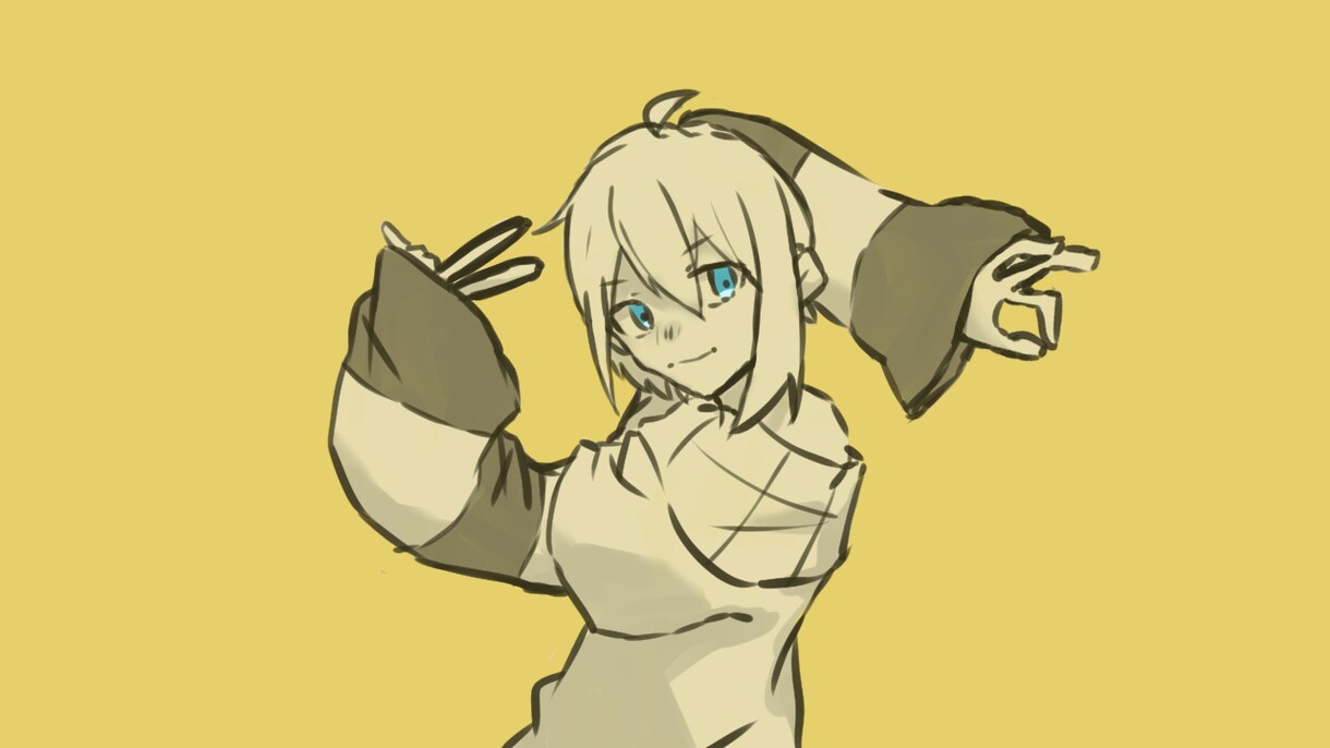 歌ってみた等動画に使えるイラスト描きます ボーカロイド楽曲のイラストを描きます。 イメージ1