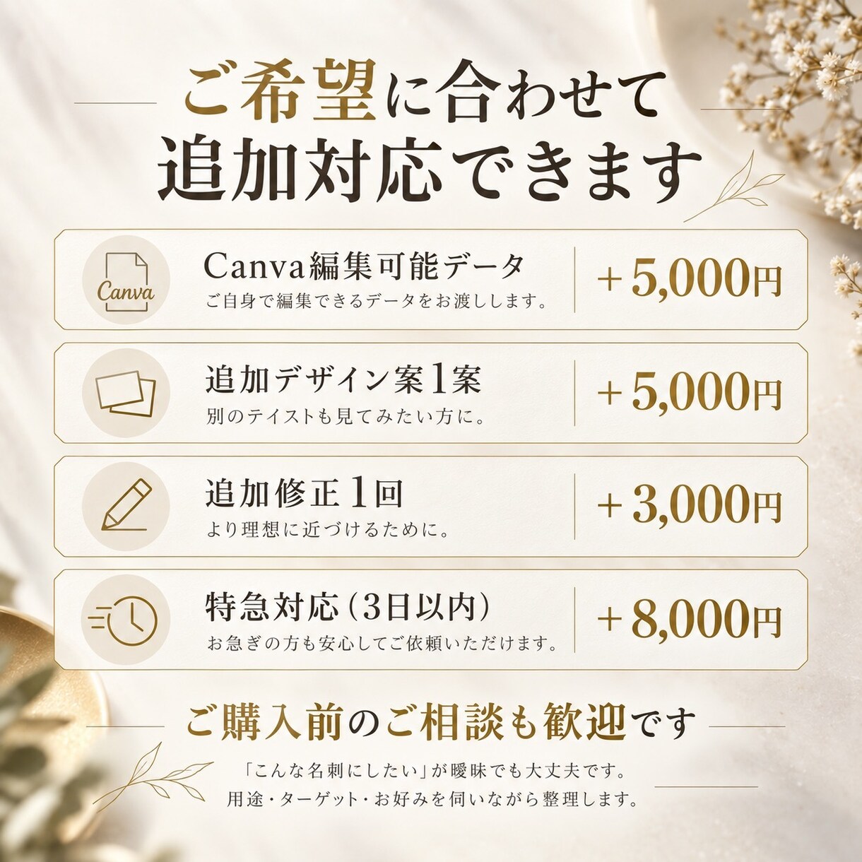 想いが伝わる名刺・ショップカードを制作します 個人事業主・店舗向け｜想いと魅力が伝わる一枚をご提案 イメージ6