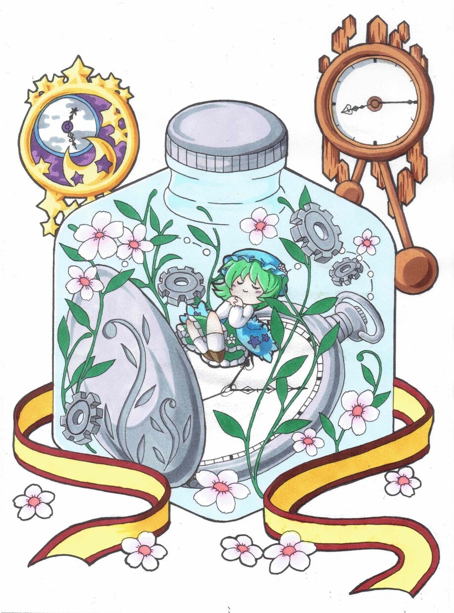 オリジナルキャラクターの箱庭イラスト描きます キャラの世界観を可愛く描きます！ イメージ8