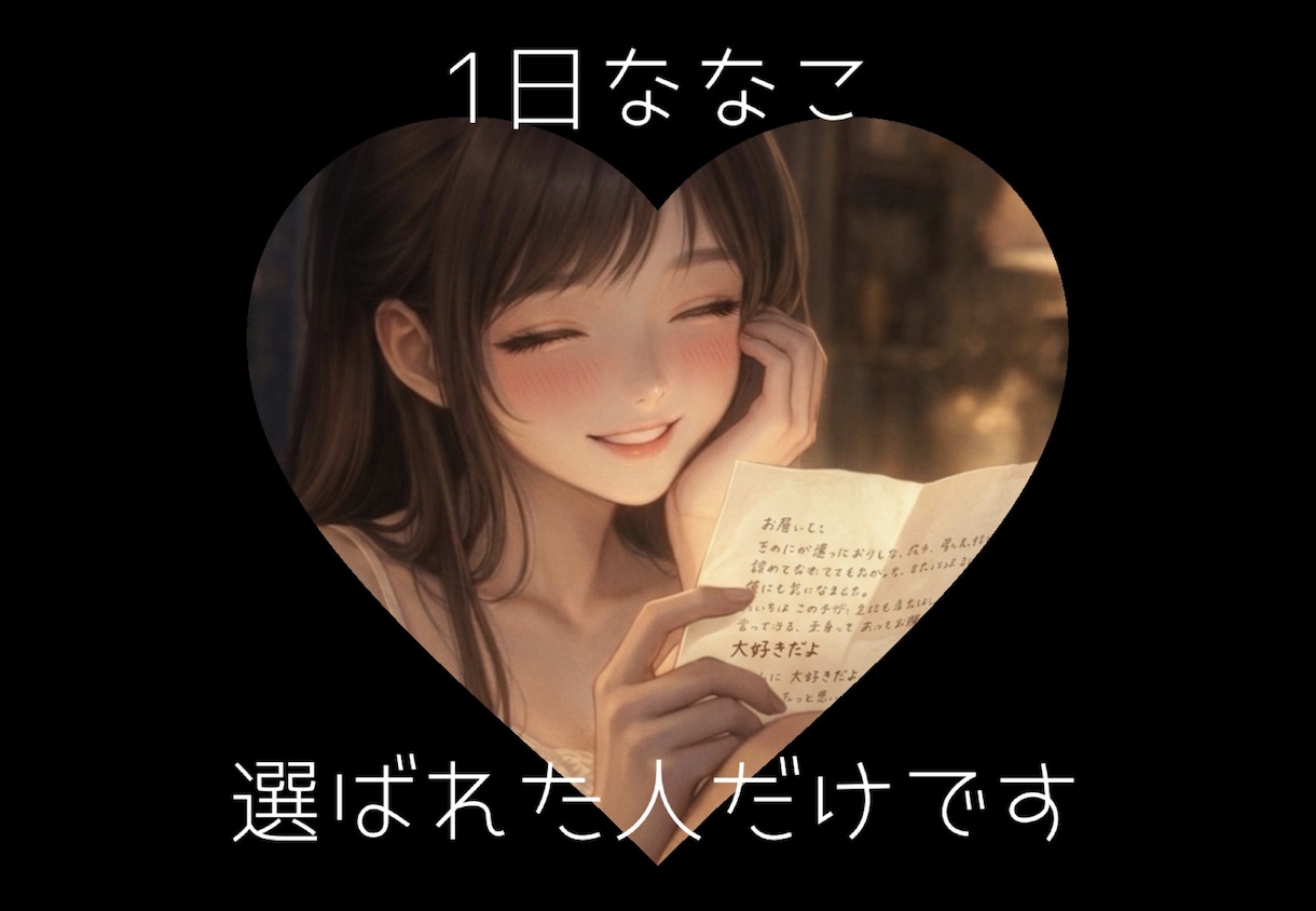 メンバー限定♡【1日/即レスななこ♡】しちゃいます メンバー(通知済)以外購入不可/間違えても返金不可♡ イメージ1