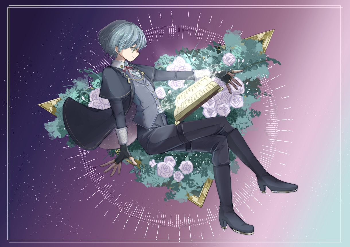 MV・一枚絵などご希望に沿ってお描きします ファンタジックな世界観で目をひくMVイラストを イメージ9