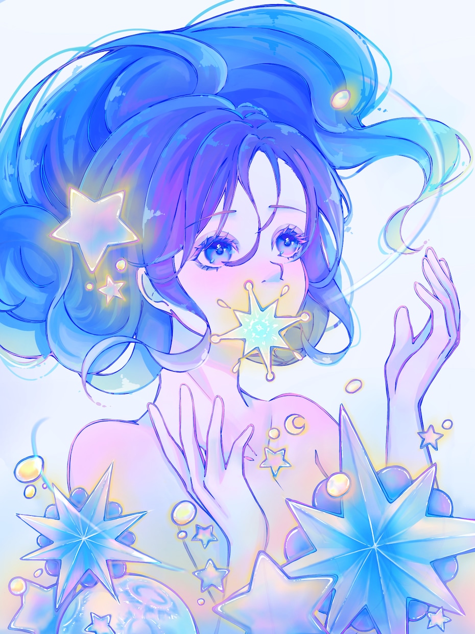 商用無料◎目を惹くイラスト作成いたします 雑音の無い、静かな絵の世界へ。 イメージ5