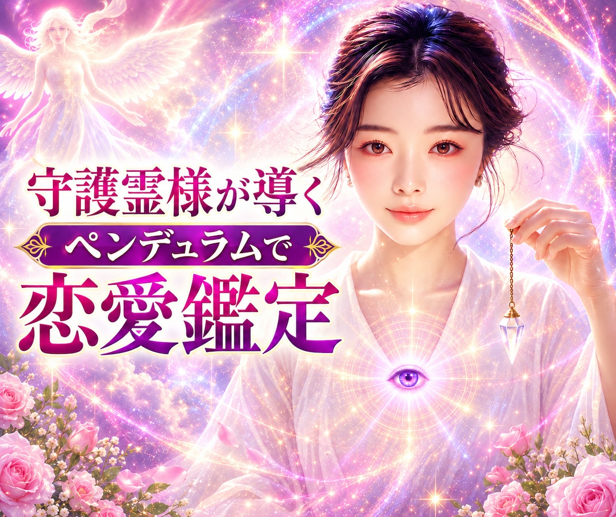守護霊様の導き✨ペンデュラムで恋愛鑑定いたします どう思ってる？あの人の気持ちとわたしの叶えたい願い イメージ1