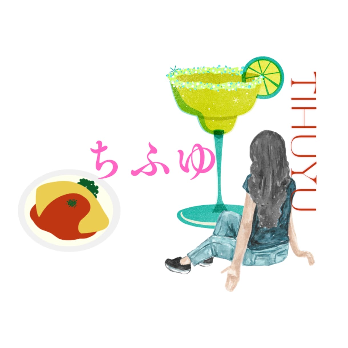 あなただけのアイコン風ロゴを作ります 配信アプリにぜひ/商用利用可/世界に一つだけのものを イメージ3