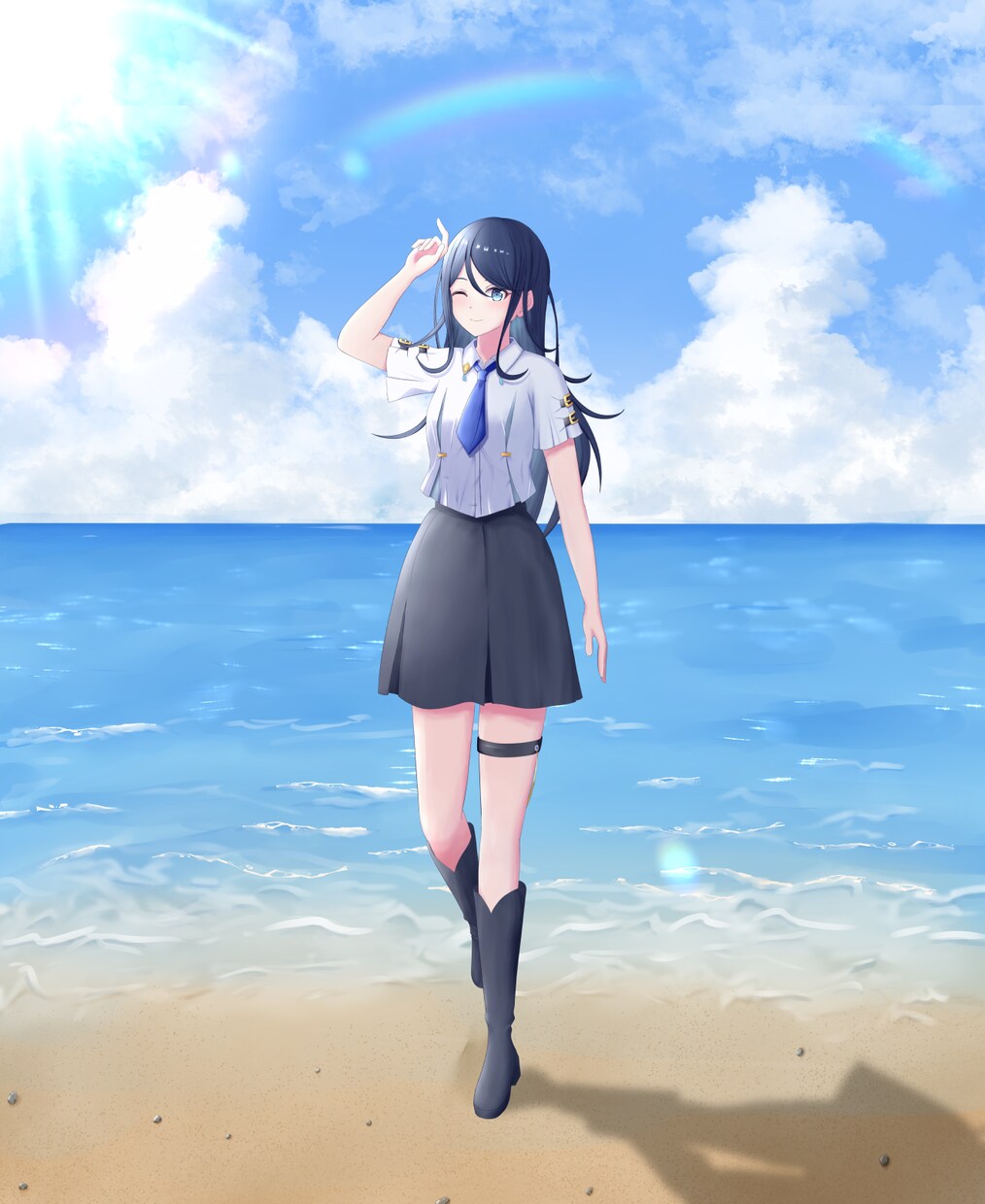 ご希望のキャラクターイラストを制作します 参考画像の絵柄のキャラクターイラストの制作をお受けします。 イメージ1