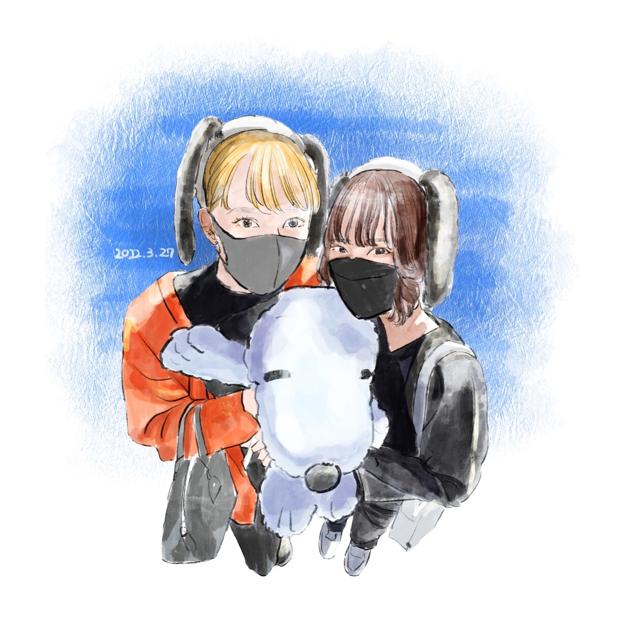 リアルなタッチで優しい雰囲気のイラストを制作します 思い出や記念日をイラストにして残しませんか？ イメージ1