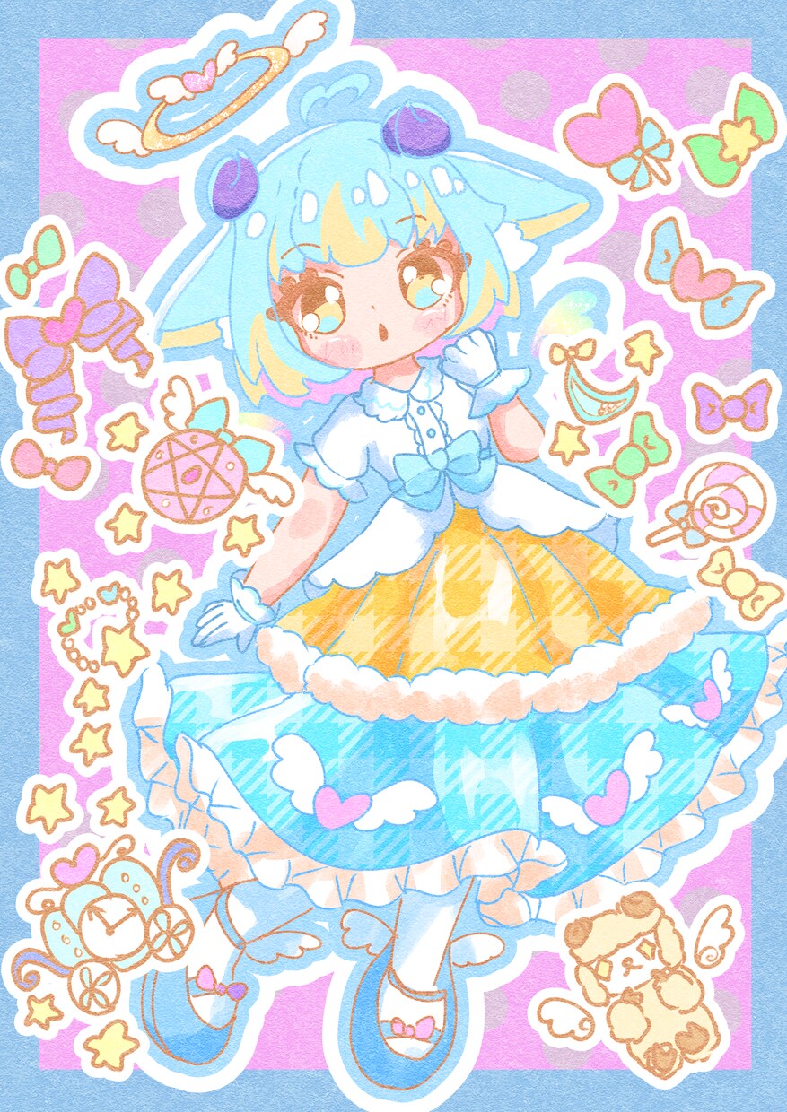 ゆめかわいい世界観でイラストを描きます ゆめかわいい世界に連れて行きます イメージ6