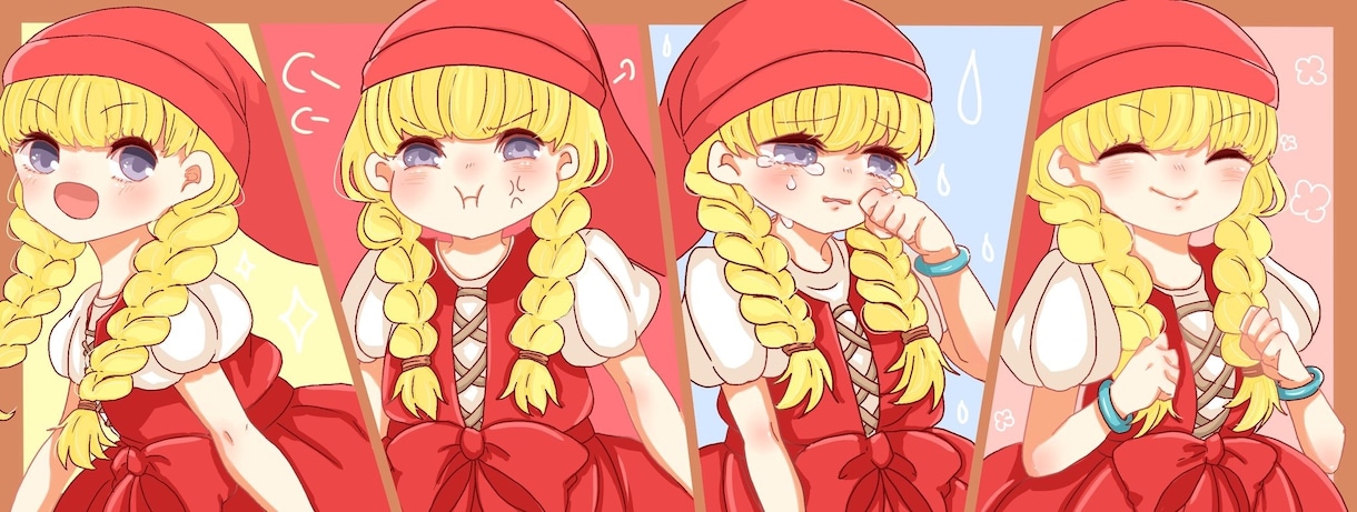 修正何回でも無料！デジタルイラストお描きします 夜中以外対応可能！デジタルイラストお描きます！！ イメージ2