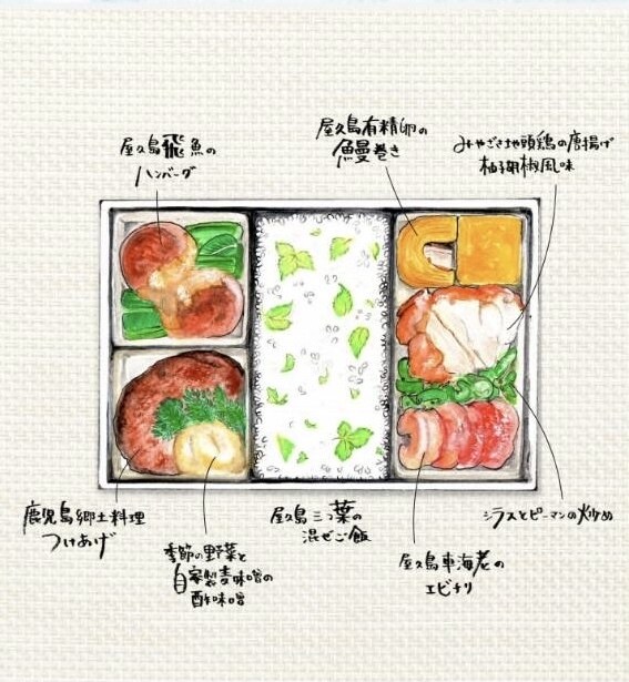 新発売や既存メニューを心温まるイラストにします chatGPTでは描けない手描きならではのタッチで描きます イメージ1