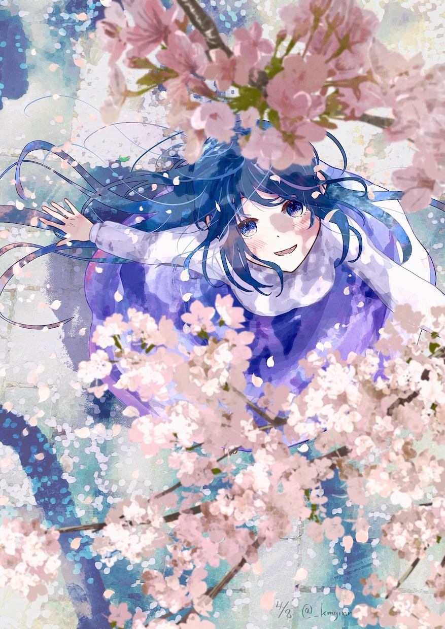 一枚絵・風景・人物・背景・イラストを制作いたします ＊儚くて綺麗なイラストをお届け＊ イメージ8
