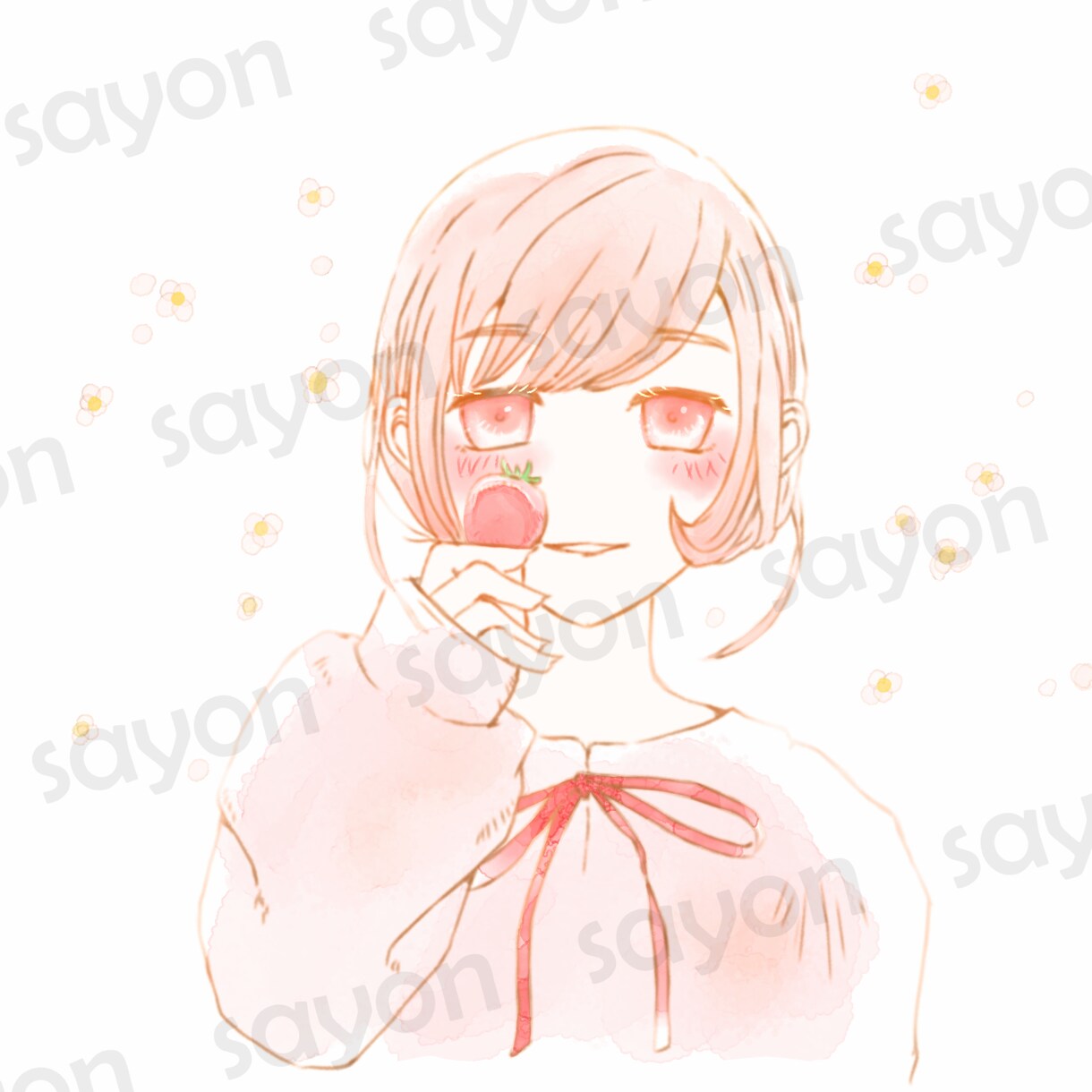 イラスト多数/完成品イラストを販売しています ゆるふわ/おしゃれ/フェミニン/ナチュラルシリーズ イメージ5