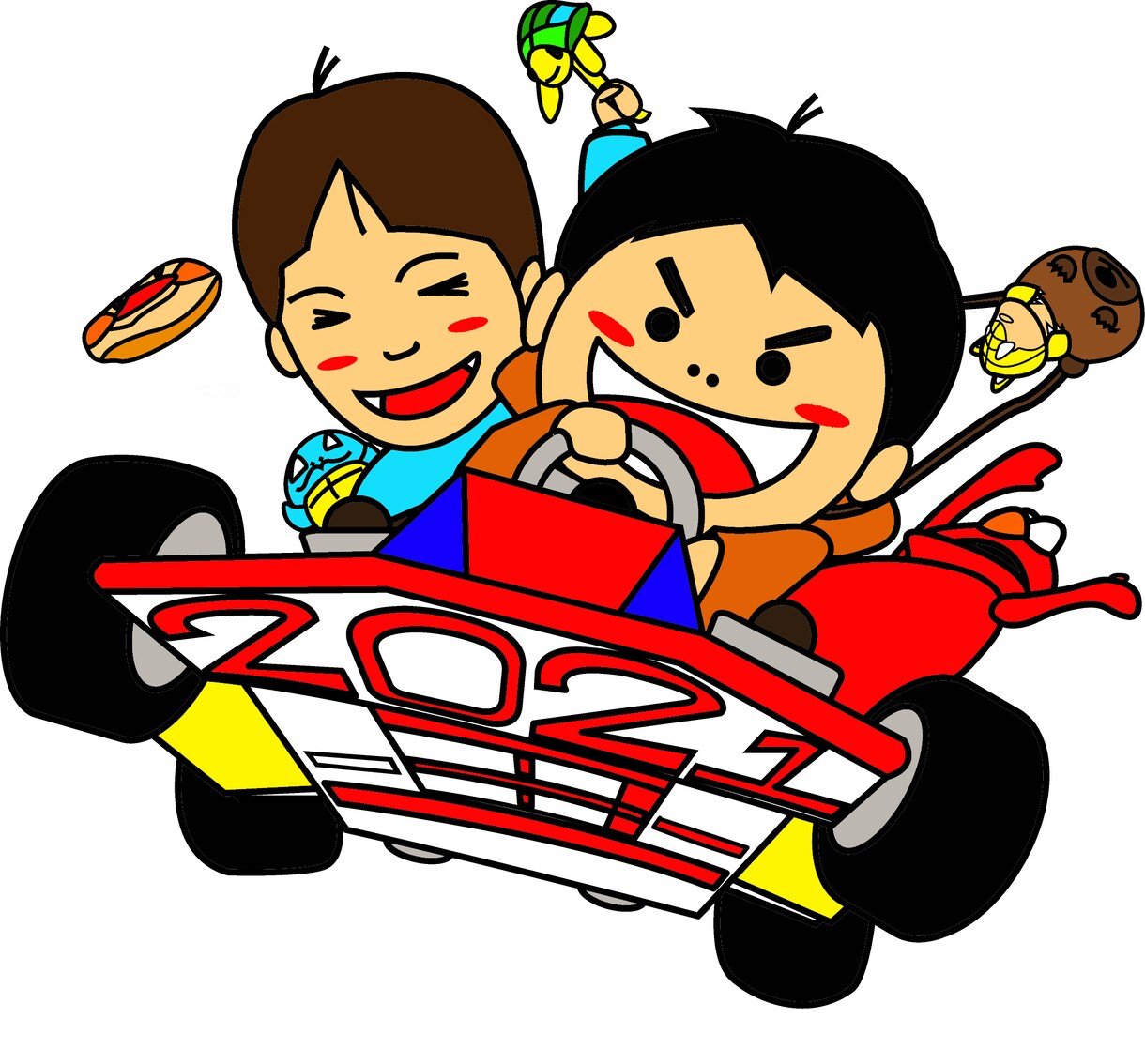 子供をメインとした楽しいイラスト制作をいたします お子さんの成長の思い出をイラストに イメージ1