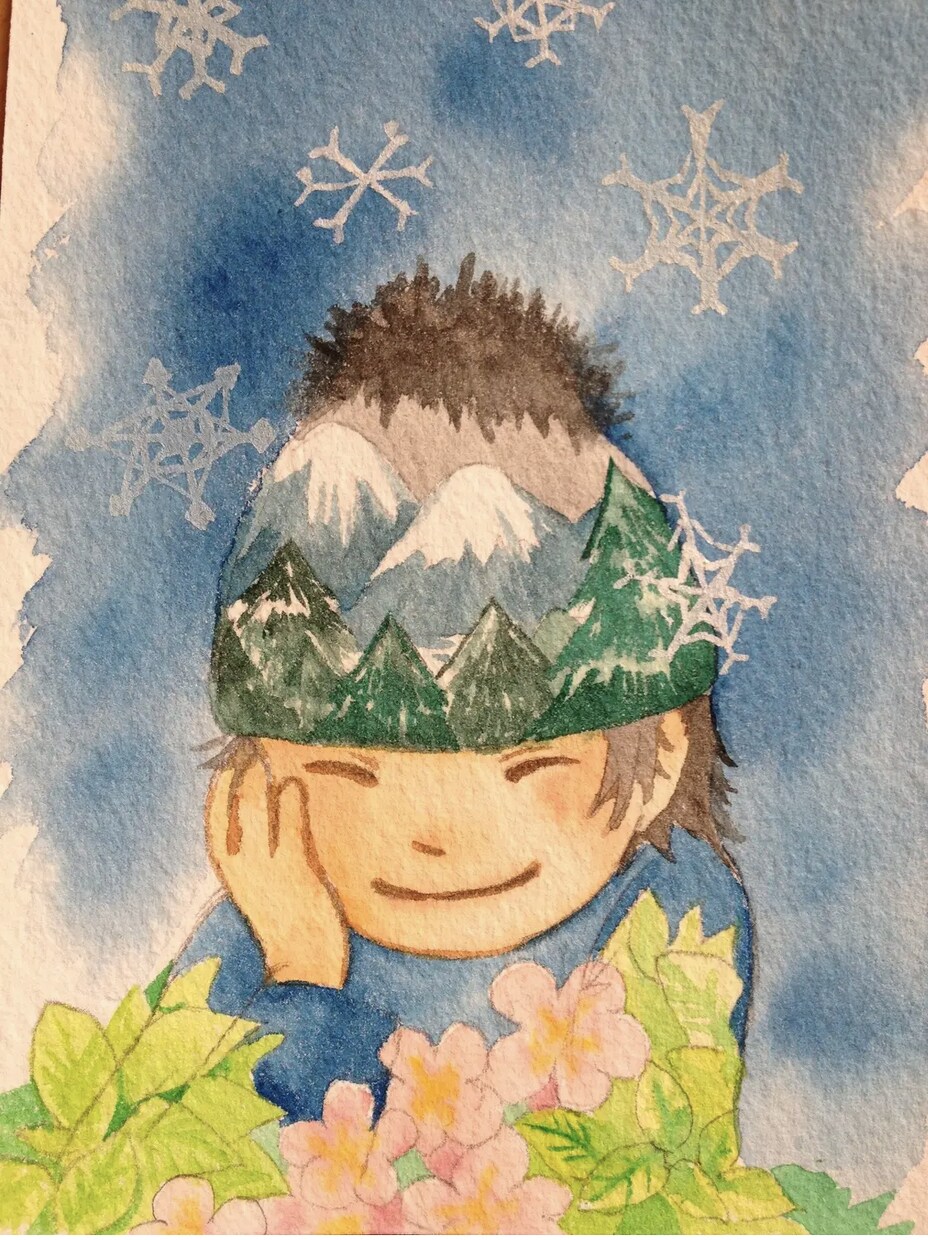 透明水彩のイラスト描きます 人物、植物、動物など、組み合わせてデザイン、作画します イメージ2