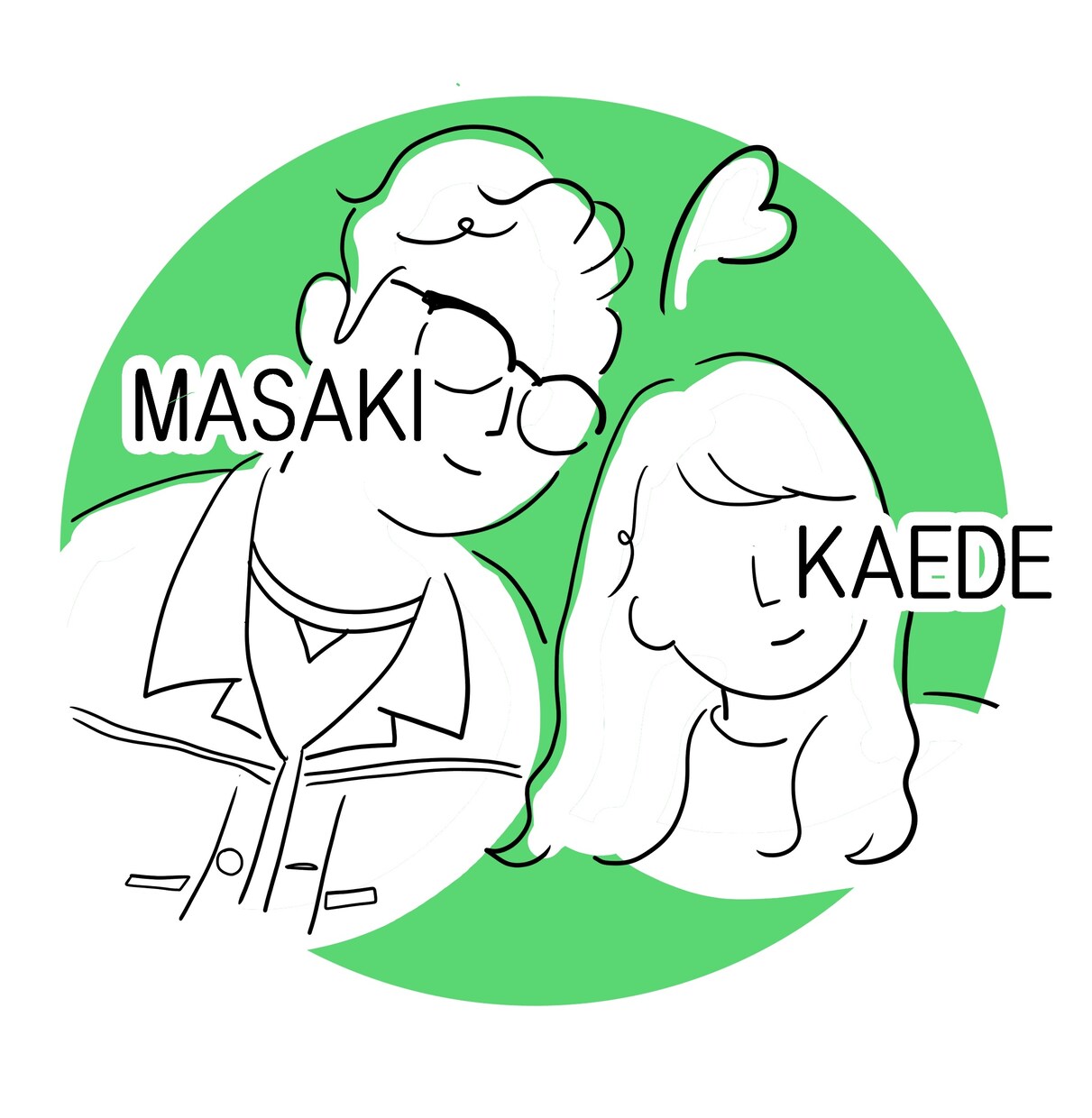 POPでかわいい似顔絵アイコン描きます ２営業日以内に納品！商用利用、二次加工OK！ イメージ1