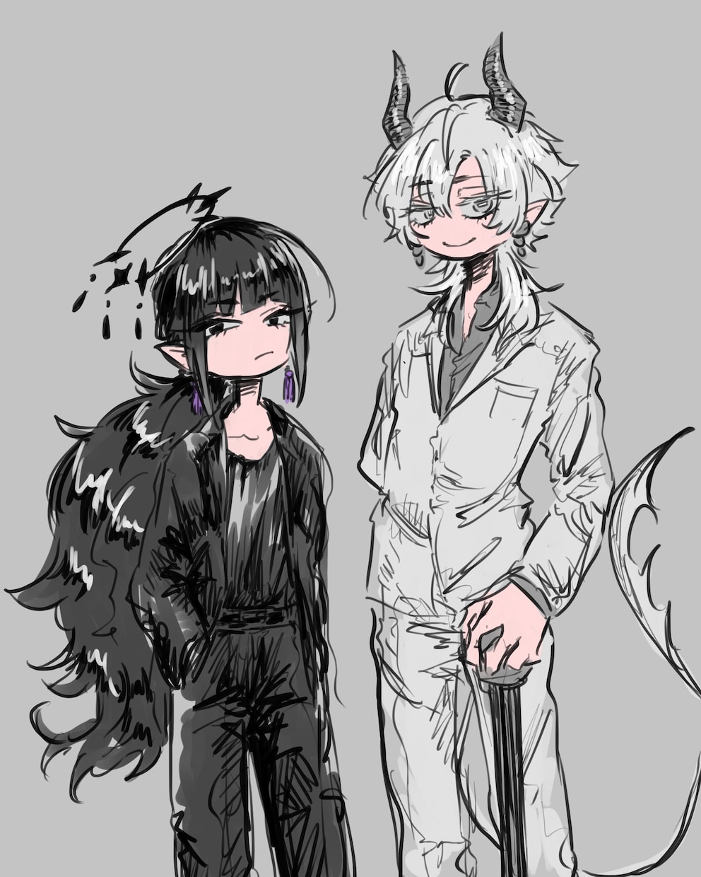 あなたのOC描かせていただきます OCをデフォルメ寄りの絵柄で描きます！ イメージ3