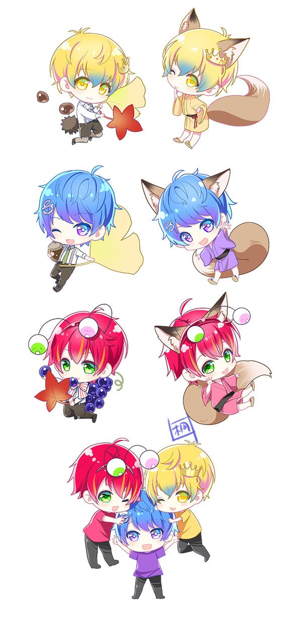 デフォルメアイコン制作します SNSなどのアイコン絵をちびキャラで イメージ4