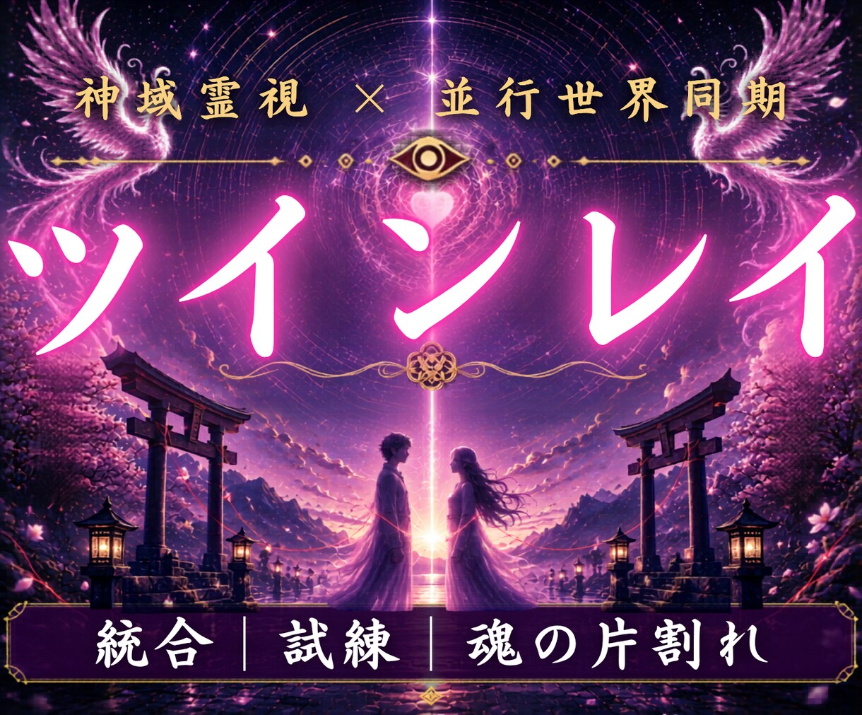 魂が封じた記憶を読み、今世で再会した理由を視ます こんなに愛しているのになぜ統合できないのかお伝えします イメージ1
