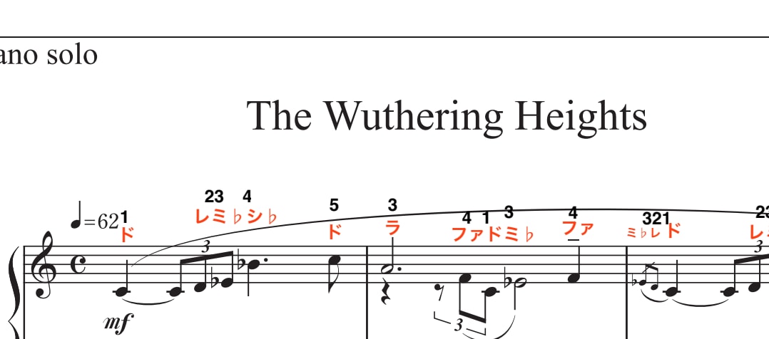 楽譜に【音名と指番号】記入！譜読みのお手伝いします 難易度関係なく1ページ500円。【音名と指番号】記入します。 イメージ2