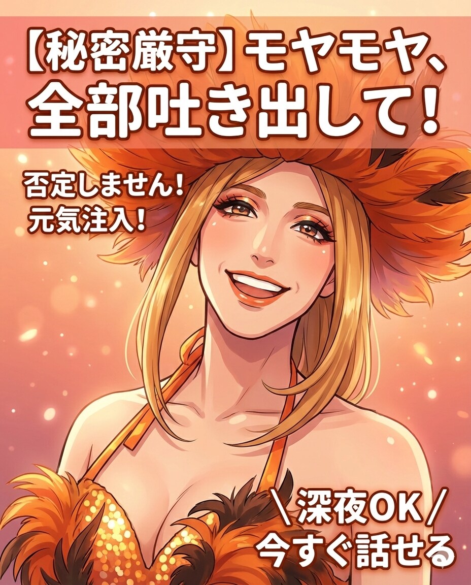 秘密厳守！ゆっくり対話します 話してスッキリ、聴いてワクワク イメージ1