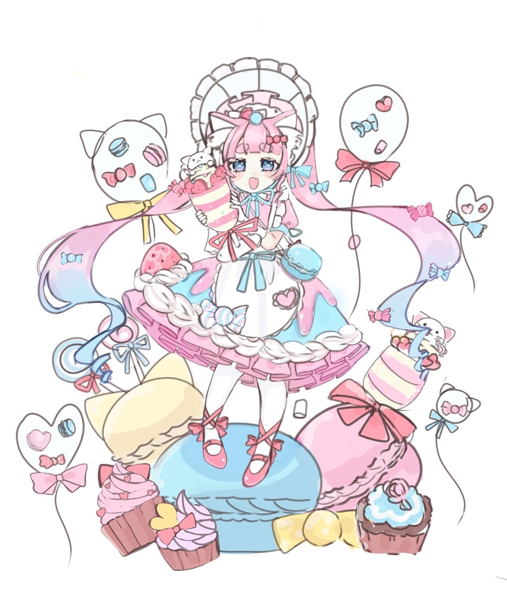 様々な用途のイラストを制作します きゅんと可愛い女性キャラクターのイラストを描きます✨ イメージ5