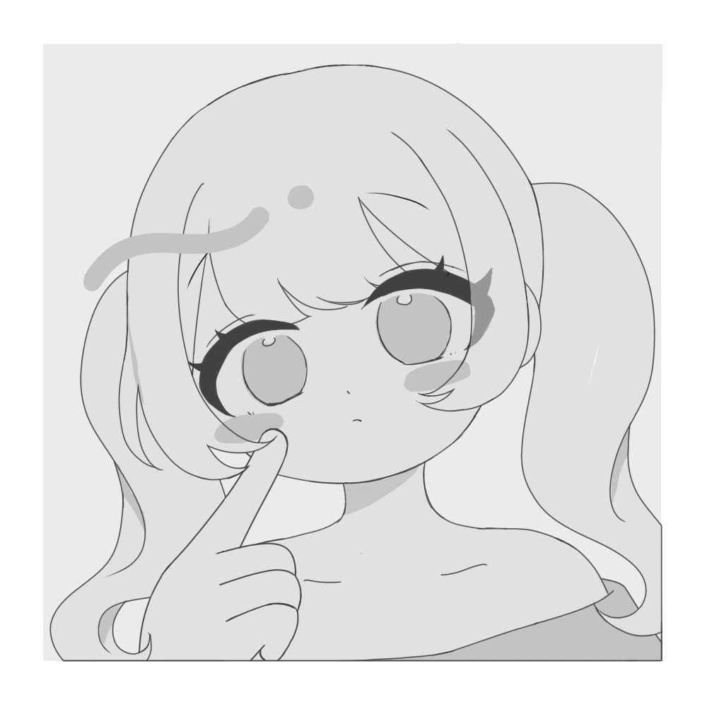 ラフなイラスト描きます 線とベタ塗りだけのシンプルなイラストを描きます イメージ3