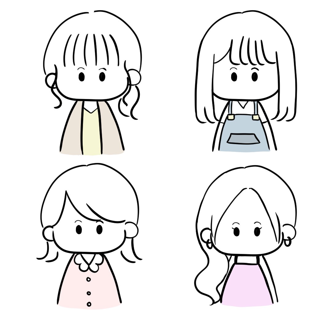 商用OK★ゆるふわ手書きアイコン描きます ビジネスにも！挿絵にも！アイコンにも！かわいい絵を◎ イメージ2