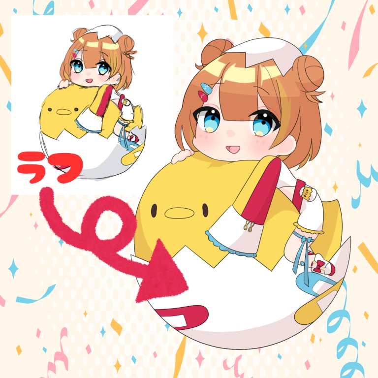 商用可◎かわいいSDイラストお受けします 配信サイトやLINEのスタンプ、サブスクバッジにも◎ イメージ3