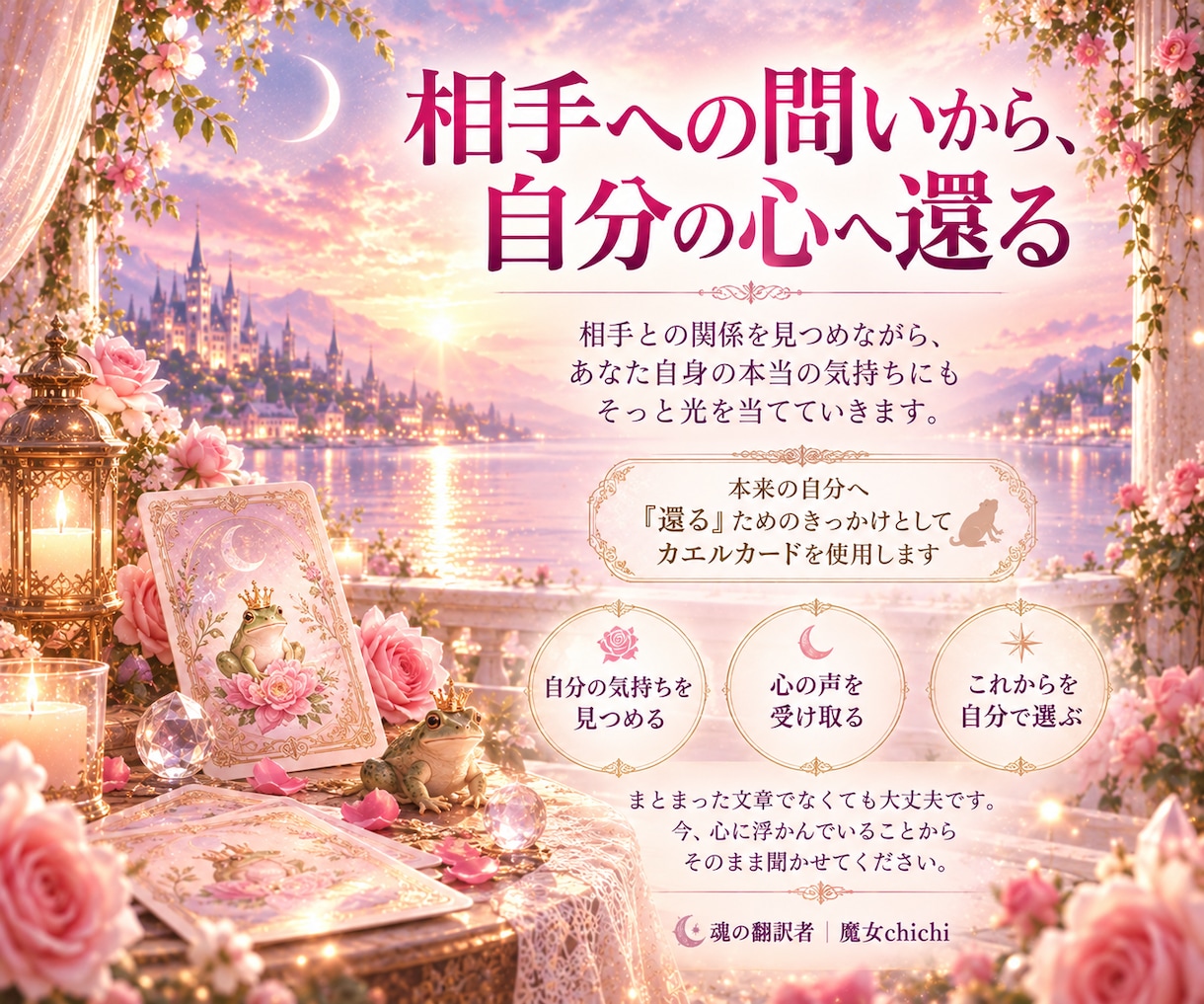 あの人の今の気持ちを霊視で読み解きます 言葉にならない本音と、ふたりの今を丁寧に読み解きます イメージ4
